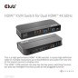 Club 3D CSV-1382 KVM / audio-switch Desktop